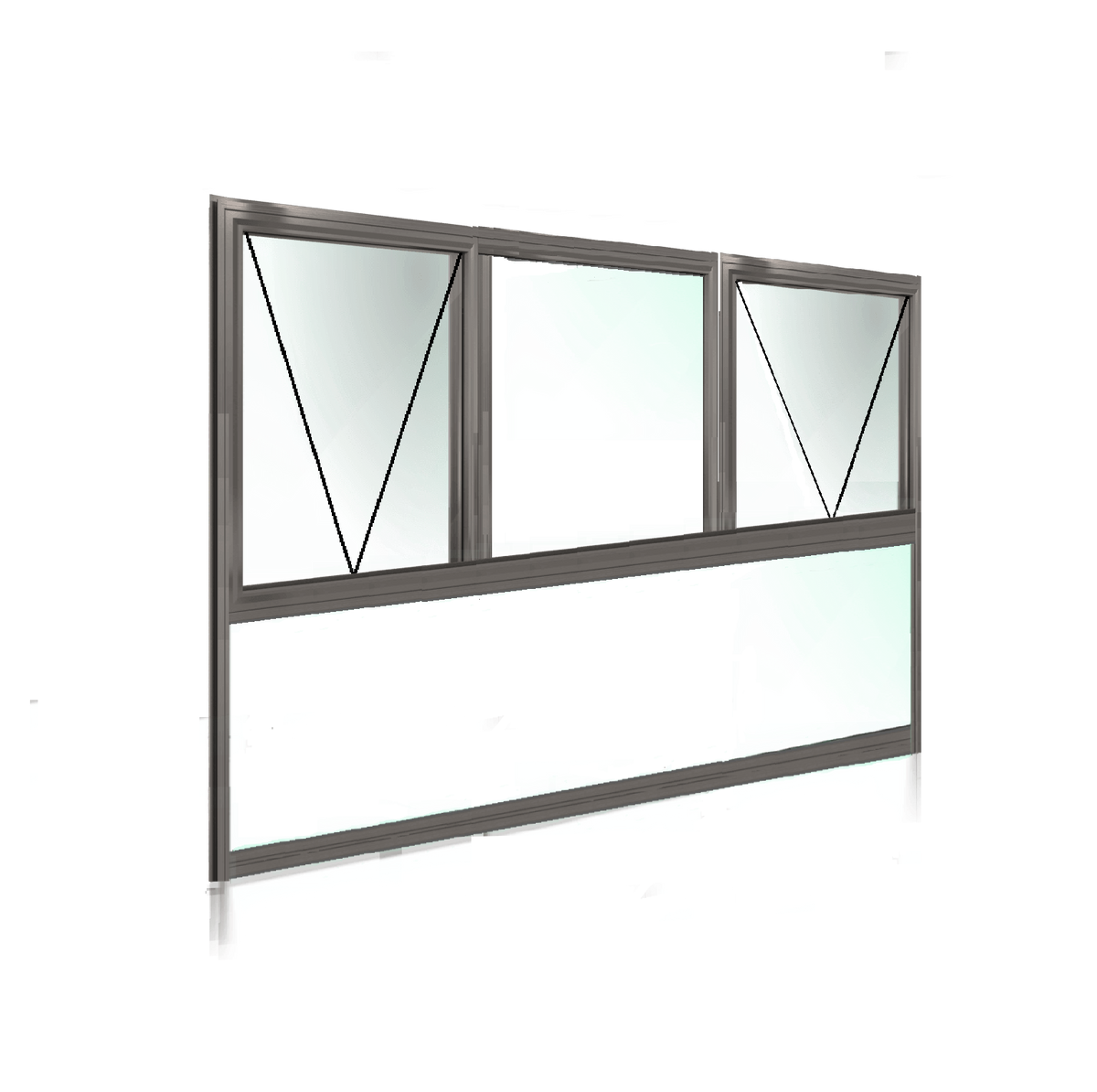 Awning Window XOX + Lowlite 2057 H x 3000 W