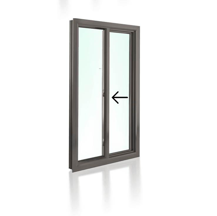 (In Stock) Sliding Window OX 1200 H x 610 W