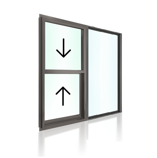Double Hung Window XO 1372 H x 1450 W