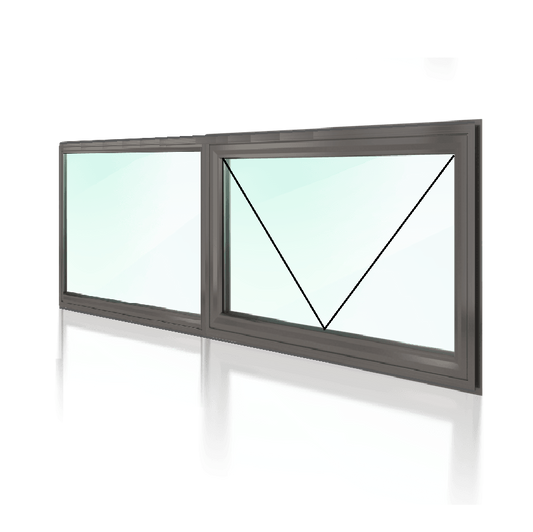 Awning Window OX 1200 H x 1450 W