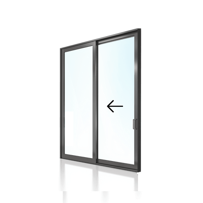 Sliding Door OX 2100 H x 1450 W