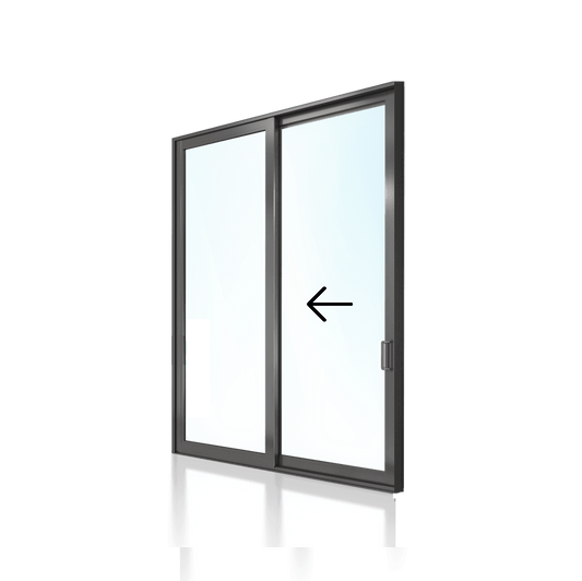 (In Stock) Sliding Door OX 2400 H x 1810 W