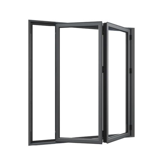 Bifold Doors 2-STACKING RIGHT (OPEN OUT) 2100 H x 1810 W