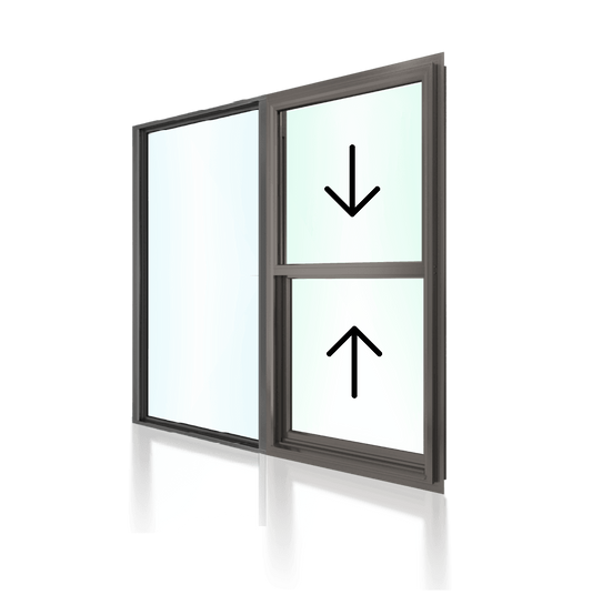 Double Hung Window OX 1372 H x 1450 W