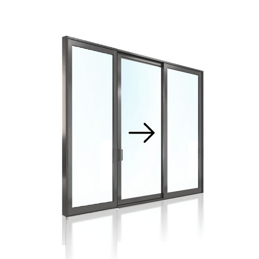 Sliding Door OXO RIGHT 2100 H x 3600 W