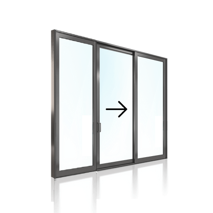 Sliding Door OXO RIGHT 2100 H x 4500 W