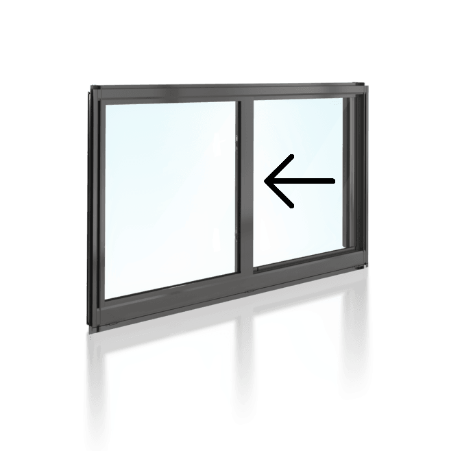 Sliding Window OX 514 H x 1450 W