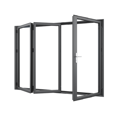 Bifold Doors 1-STACKING RIGHT / 2-LEFT (OPEN OUT) 2100 H x 2150 W