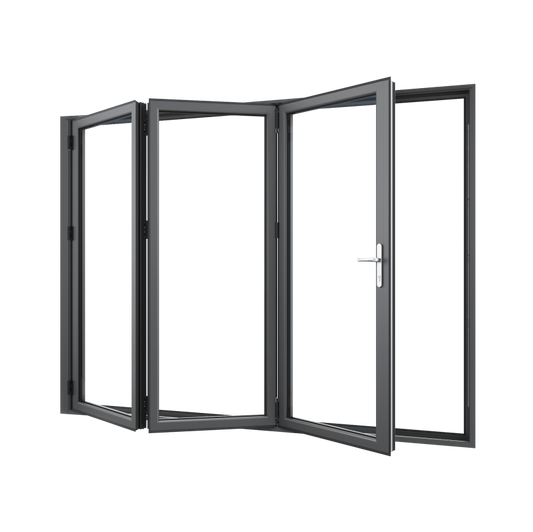 Bifold Doors 3-STACKING LEFT  (OPEN OUT) 2400 H x 2710 W