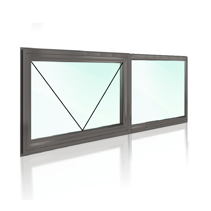 Awning Window XO 514 H x 1450 W