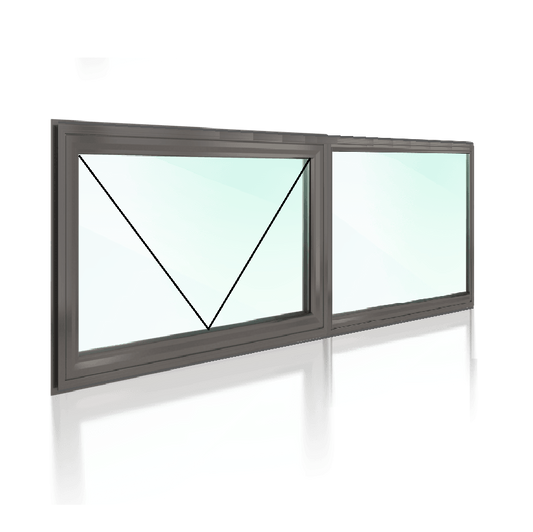 Awning Window XO 514 H x 1450 W
