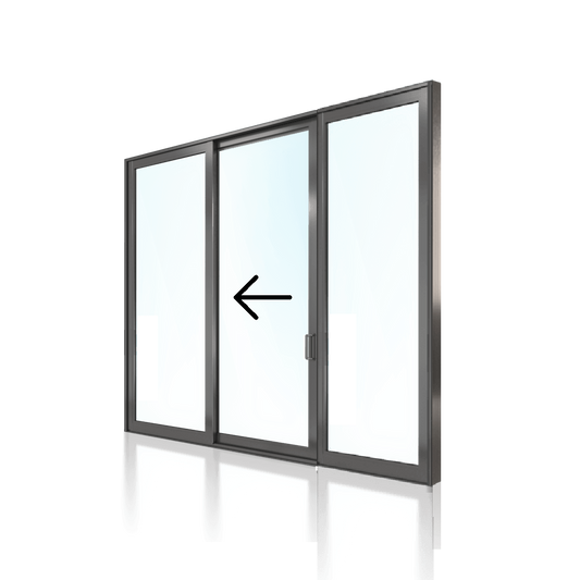 Sliding Door OXO LEFT 2100 H x 3600 W