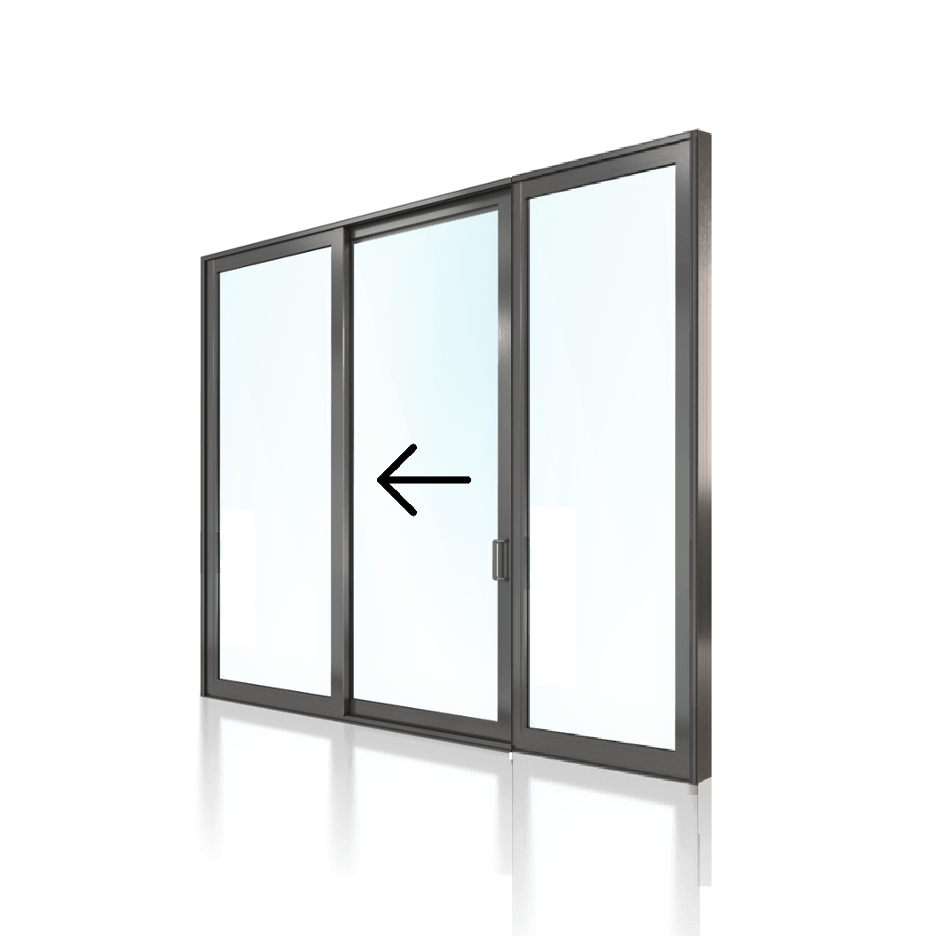 Sliding Door OXO LEFT 2100 H x 2700 W