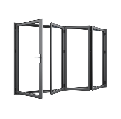 Bifold Doors 3-STACKING RIGHT / 1-LEFT (OPEN OUT) 2100 H x 2900 W