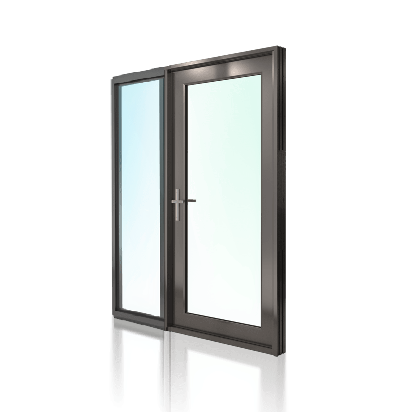 Hinged Door OX (RIGHT HINGE) (OPEN IN) 2100 H x 1600 W