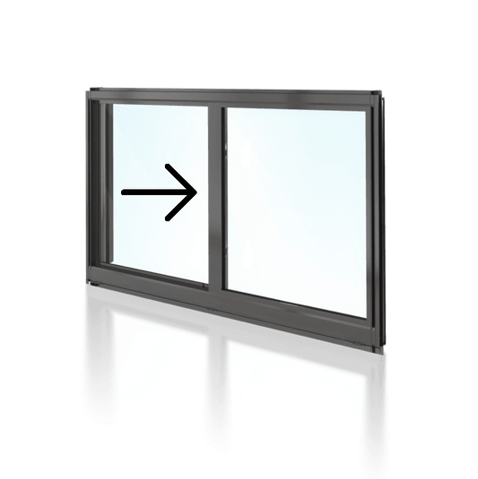 Sliding Window XO 514 H x 1450 W