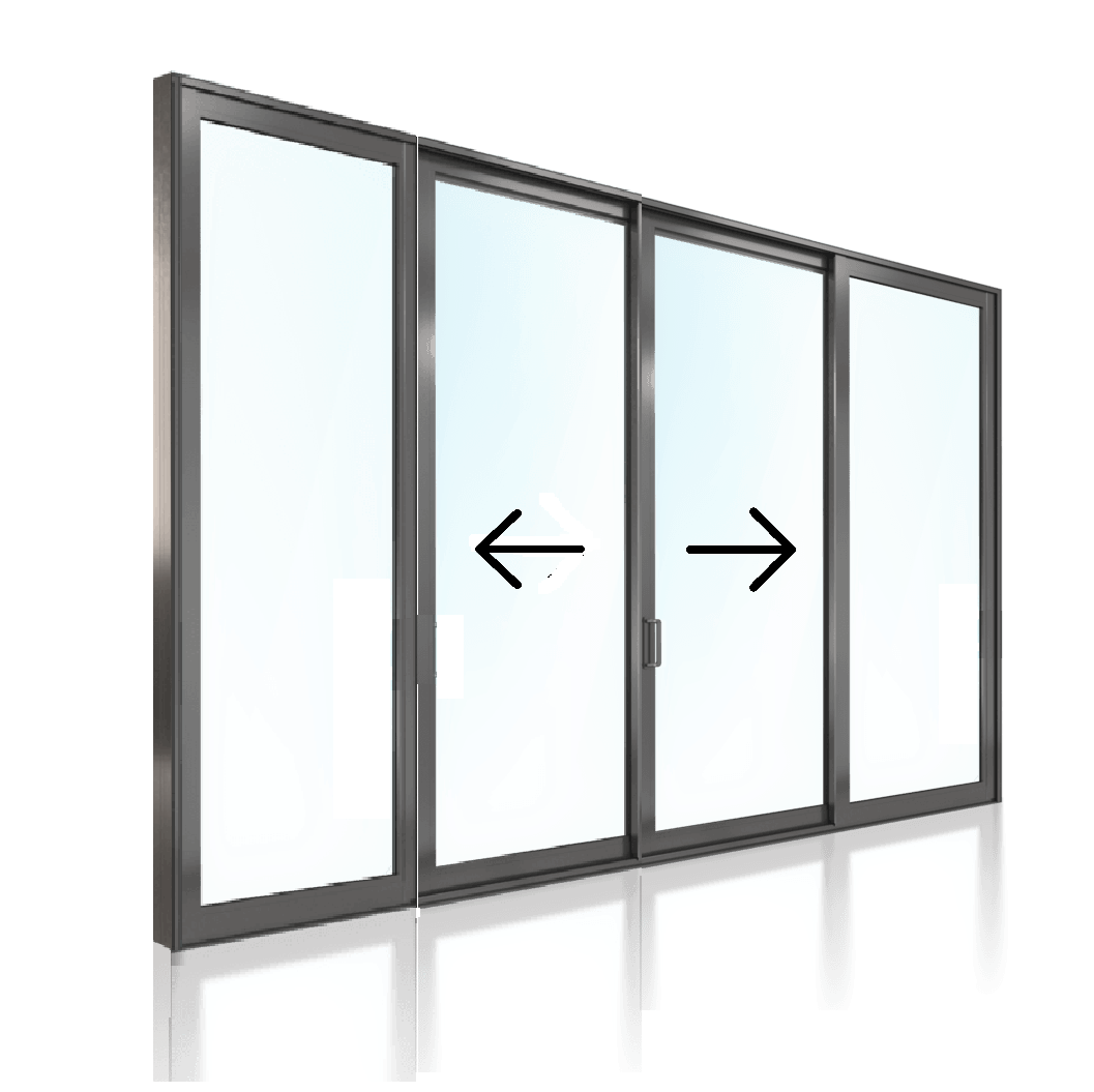 (In Stock) Sliding Door OXXO 2100 H x 4090 W