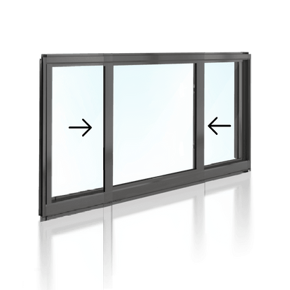 Sliding Window XOX 1200 H x 2410 W