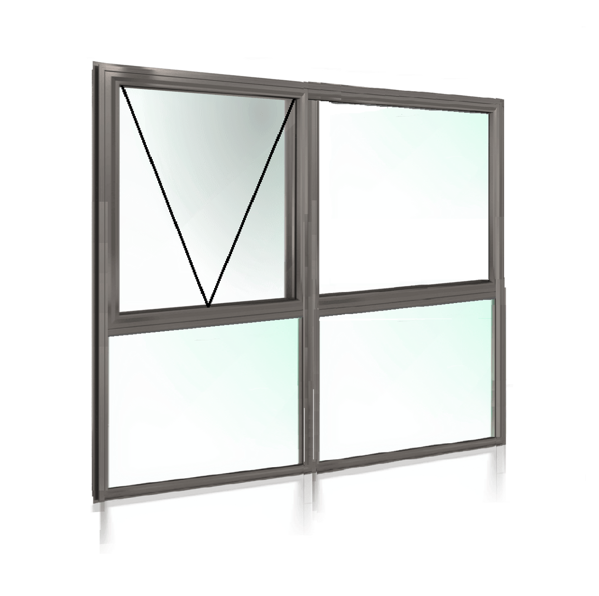 Awning Window XO + Lowlite 1800 H x 1810 W